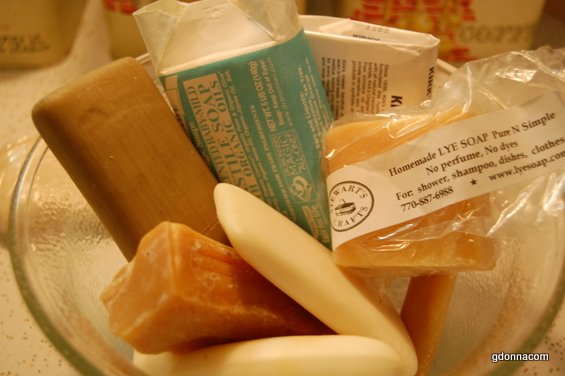 Then there was soap