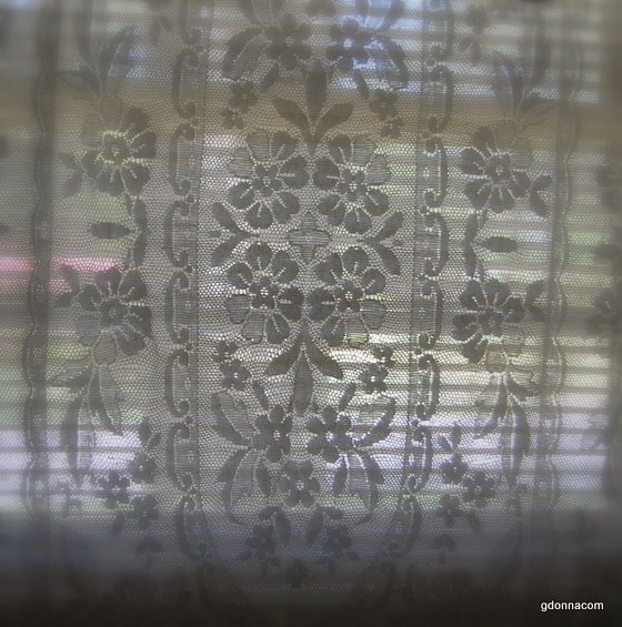 Repairing Lace and Hand sewn Rolled hem