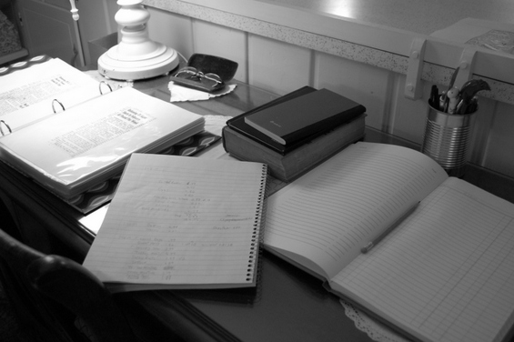 Working on the budget and 1942