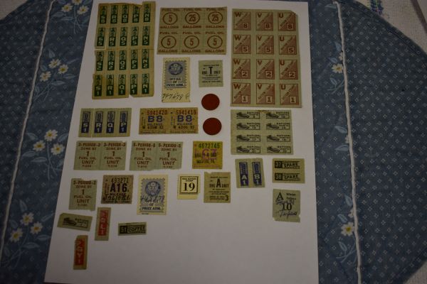 Ration Stamps and good through dates