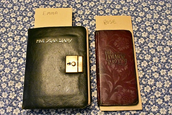 Diary reading for Rose and Emma January 26 - February 1, 1932 and 1933