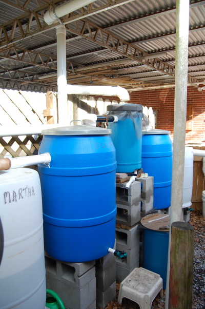 Our Rain Barrel System